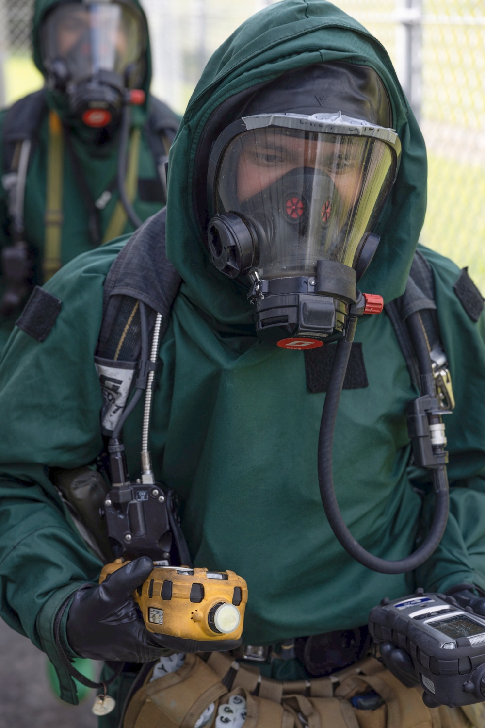 Exercise: Chemicals in the air 31st MEU is prepared