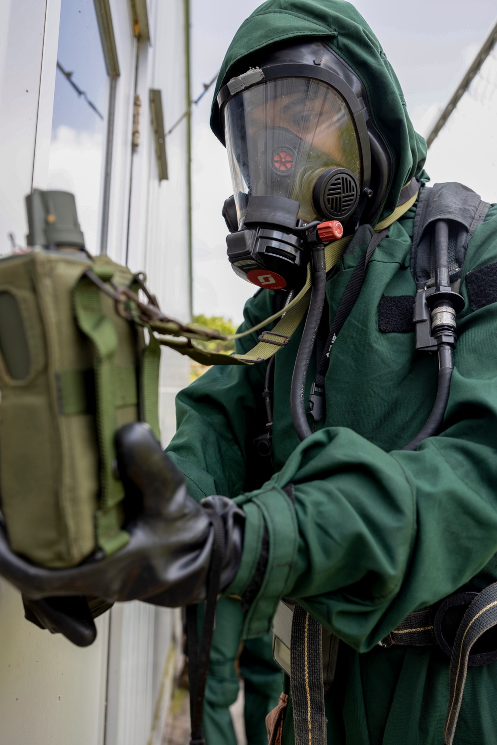 Exercise: Chemicals in the air 31st MEU is prepared