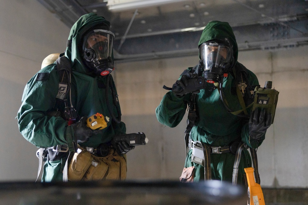 Exercise: Chemicals in the air 31st MEU is prepared