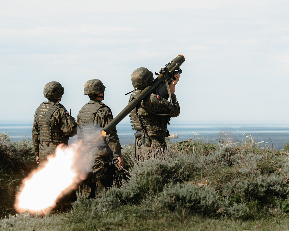 Polish Soldiers Demonstrate Air Defense Capabilities