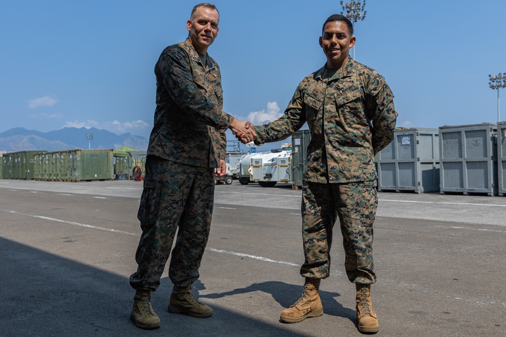 Balikatan 23 | 1st MAW CG Visits Subic Bay International Airport