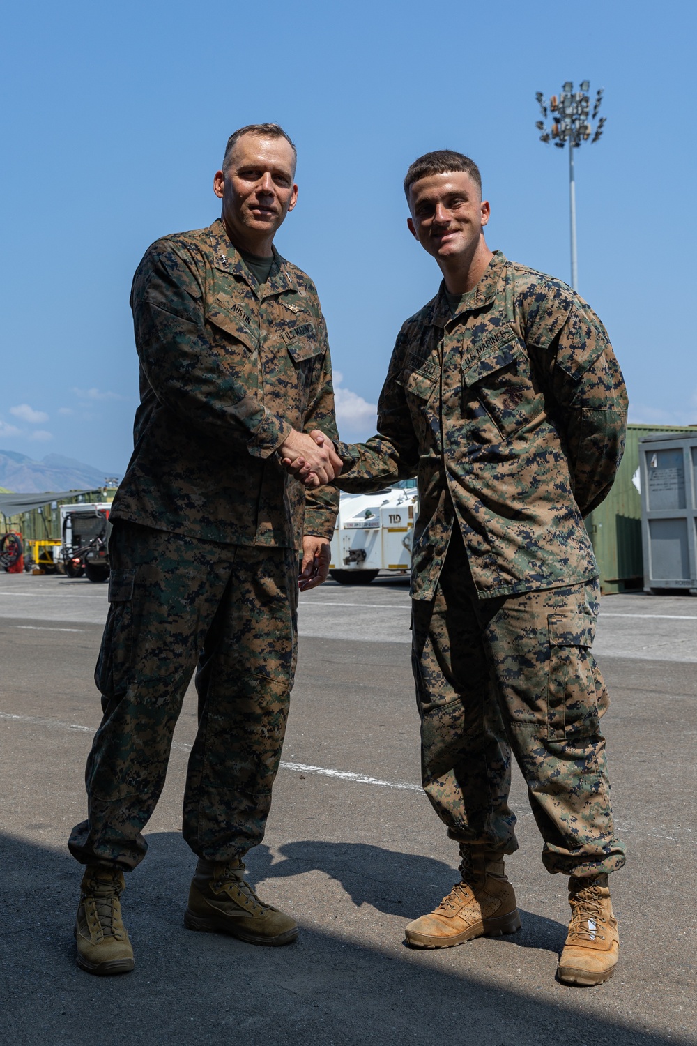 Balikatan 23 | 1st MAW CG Visits Subic Bay International Airport