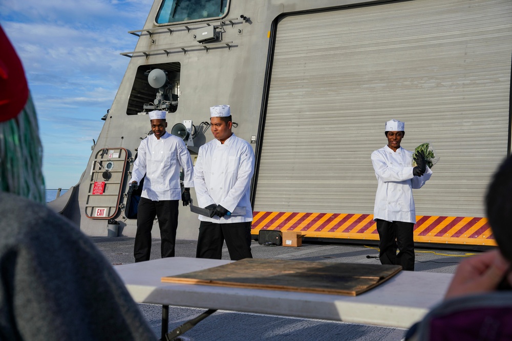 SHELLBACK CEREMONY ABOARD USS OAKLAND