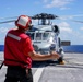 USS OAKLAND CONDUCTS FLIGHT OPERATIONS