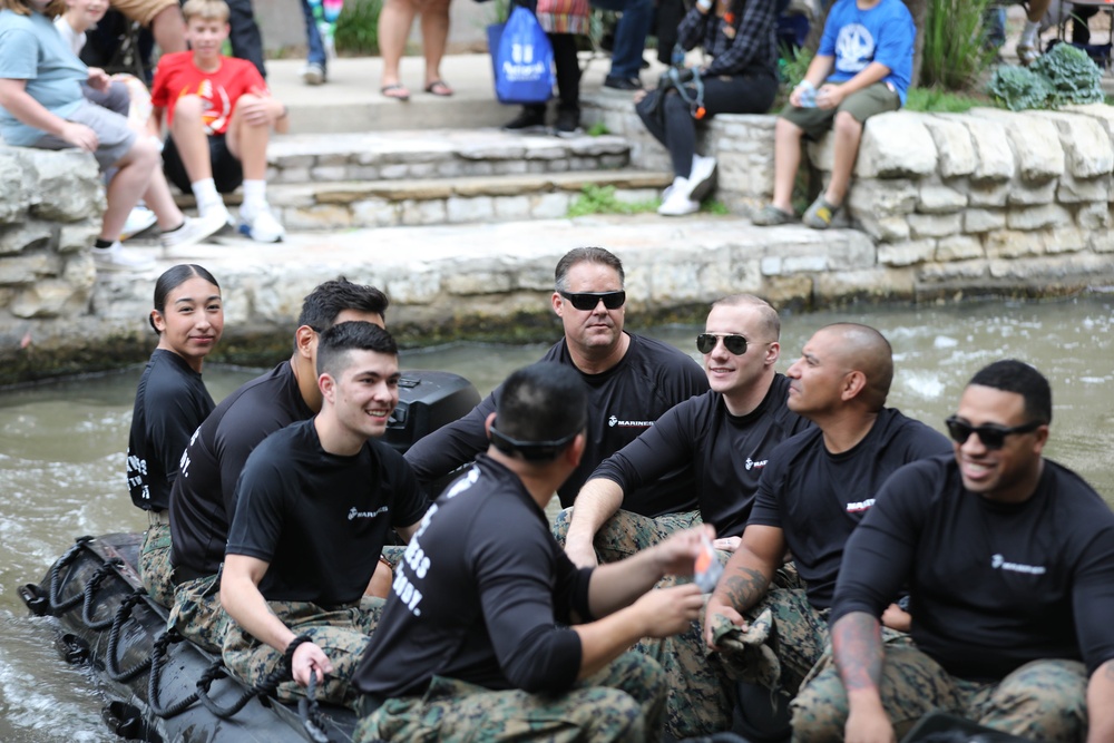 Texas Cavaliers River Parade during 2023 Fiesta San Antonio