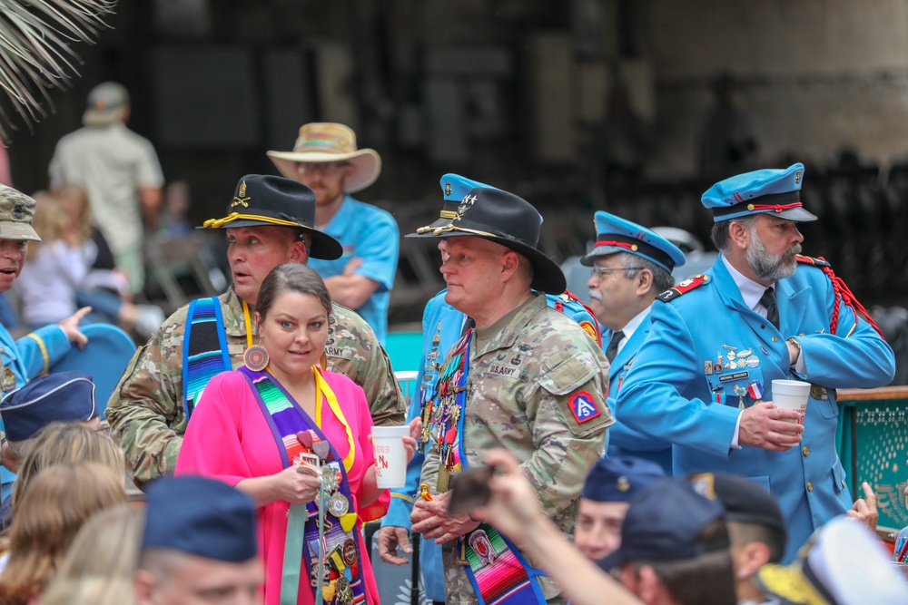 Texas Cavaliers River Parade during 2023 Fiesta San Antonio