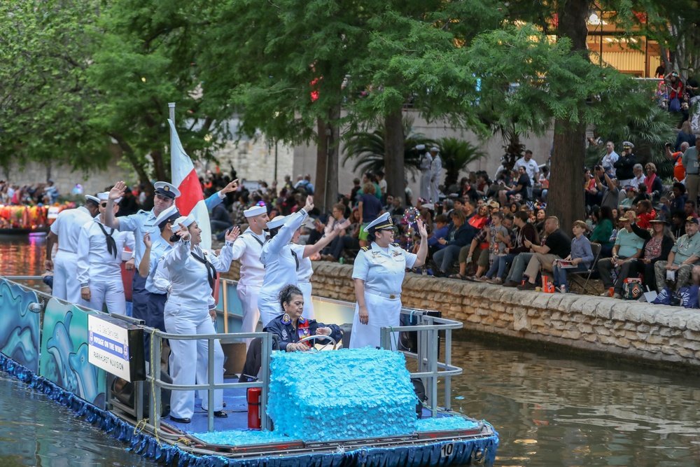 DVIDS Images Texas Cavaliers River Parade during 2023 Fiesta San