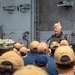 USS Ronald Reagan (CVN 76) gives tour to Commander, Naval Air Forces