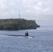 USS Maine Conducts Logistics Stop at Naval Base Guam