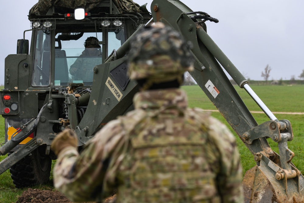 500th Engineer Support Company field exercise