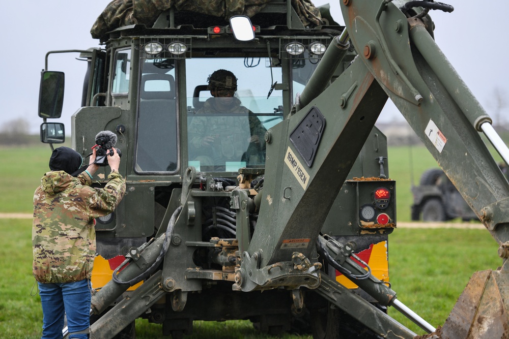 500th Engineer Support Company field exercise