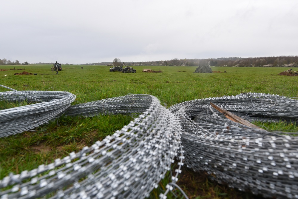 500th Engineer Support Company field exercise