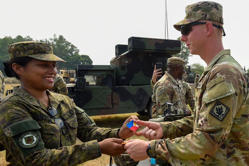 Mississippi Army National Guard members host Philippine Armed Forces for Air Defense Artillery demonstrations