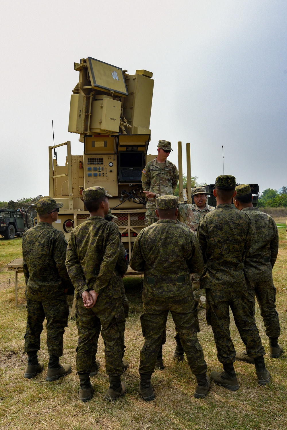 Mississippi Army National Guard members host Philippine Armed Forces for Air Defense Artillery demonstrations