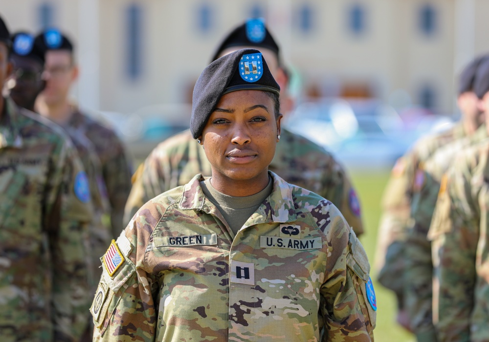 Headquarters and Headquarters Detachment Change of Command Ceremony