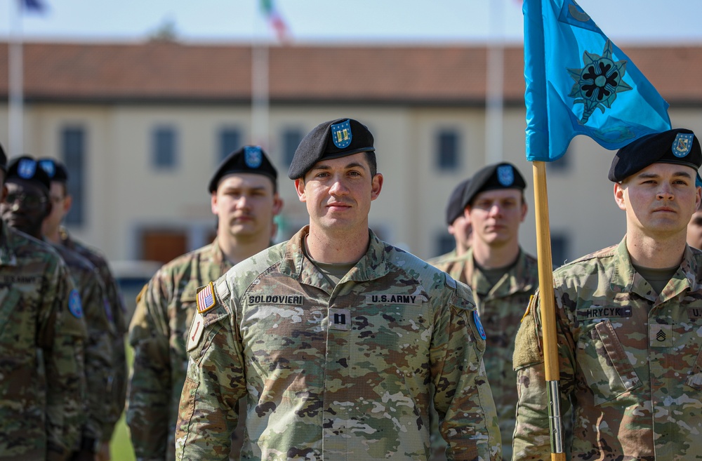 Headquarters and Headquarters Detachment Change of Command Ceremony