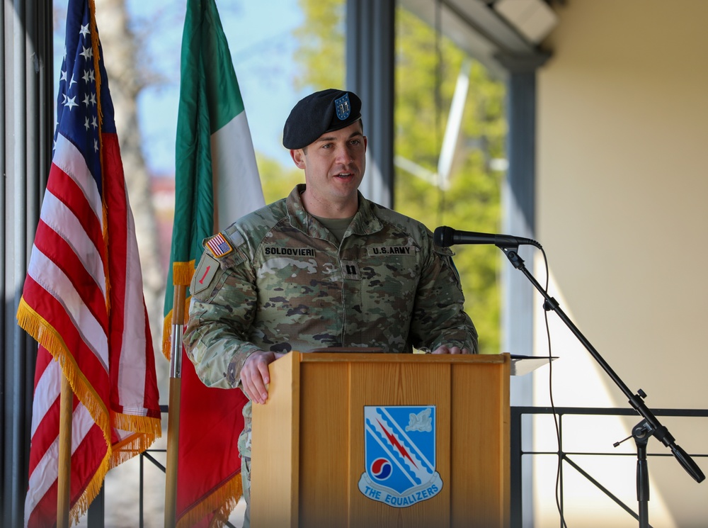 Headquarters and Headquarters Detachment Change of Command Ceremony