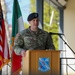 Headquarters and Headquarters Detachment Change of Command Ceremony