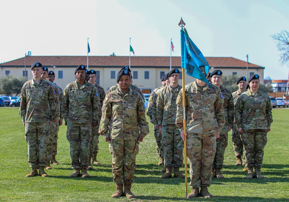 Headquarters and Headquarters Detachment Change of Command Ceremony