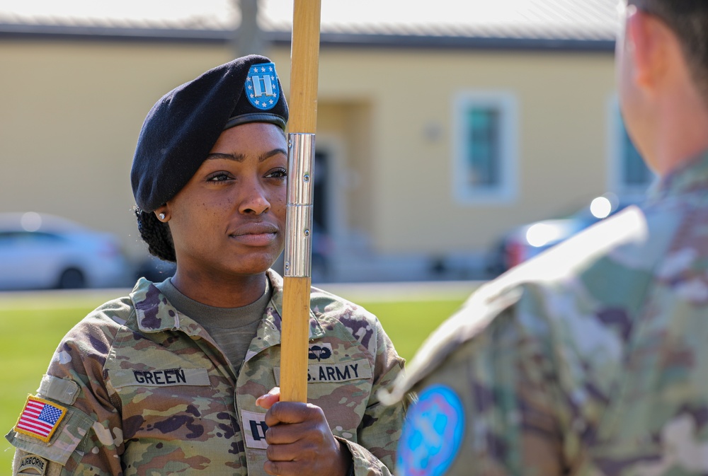 Headquarters and Headquarters Detachment Change of Command Ceremony