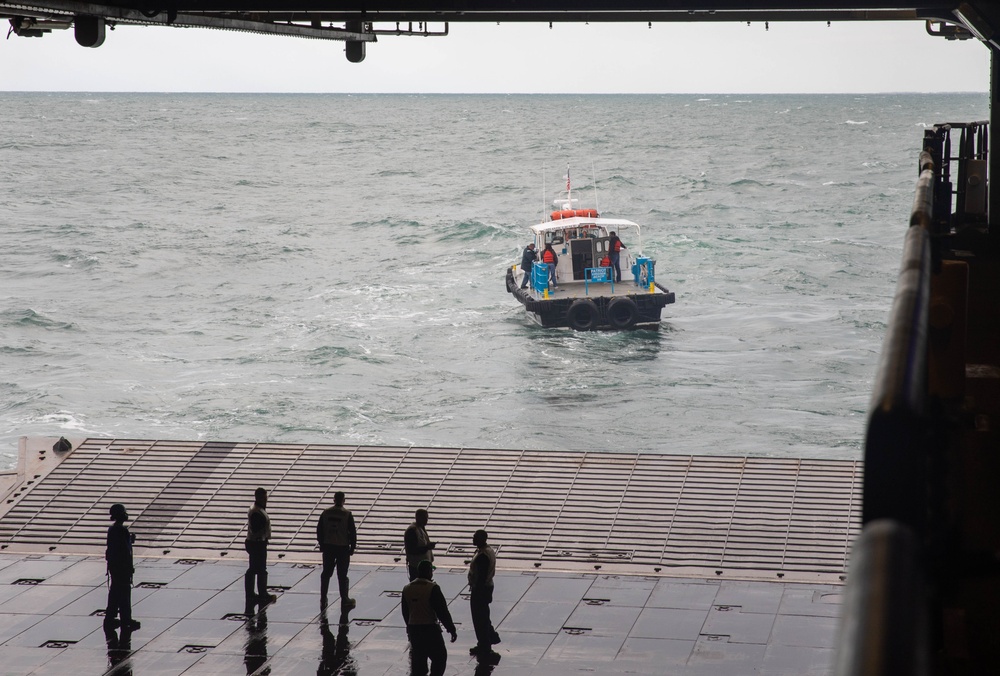 USS Wasp Begins Basic Phase