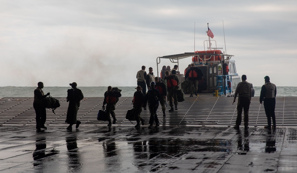 USS Wasp Begins Basic Phase