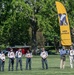 The United States Naval Academy holds the second formal parade of the season on Worden Field.