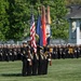 The United States Naval Academy holds the second formal parade of the season on Worden Field.