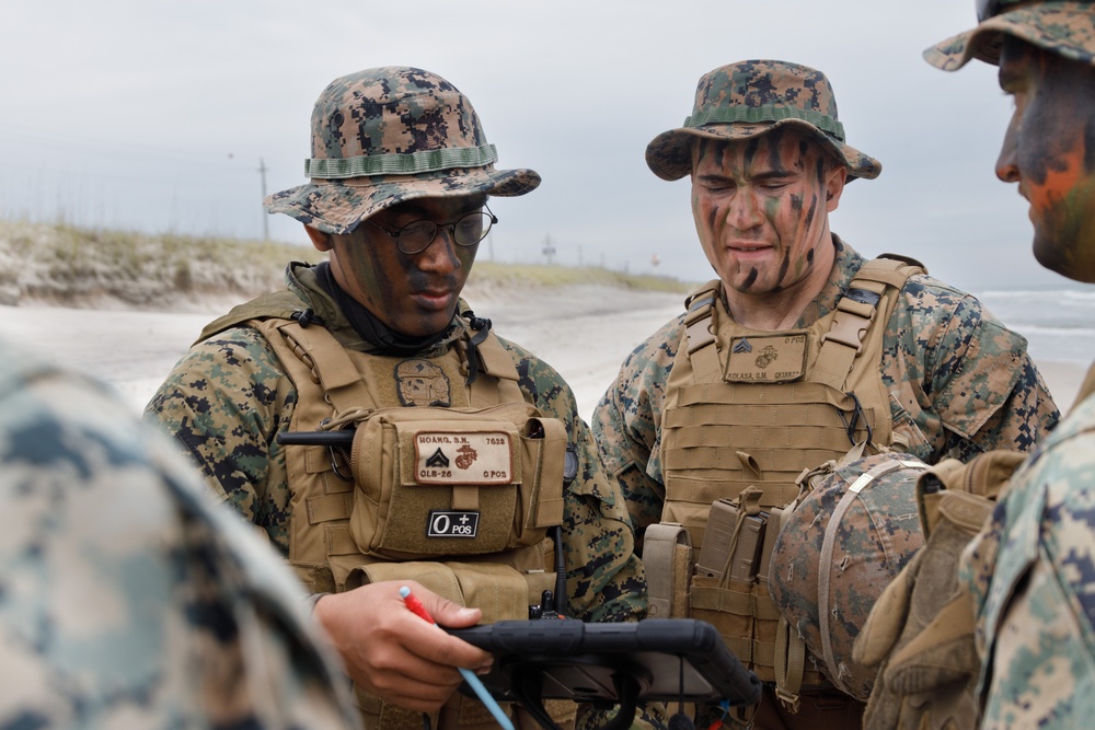 U.S. Marines and Sailors with Combat Logistics Battalion 26 Participate in Technology Operational Experimentation Event 23.1