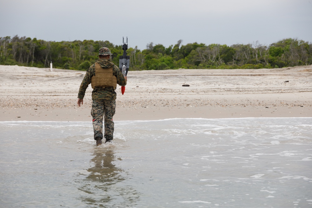 U.S. Marines and Sailors with Combat Logistics Battalion 26 Participate in Technology Operational Experimentation Event 23.1