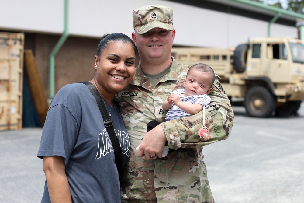 Division Sustainment Soldiers Deploy to Europe