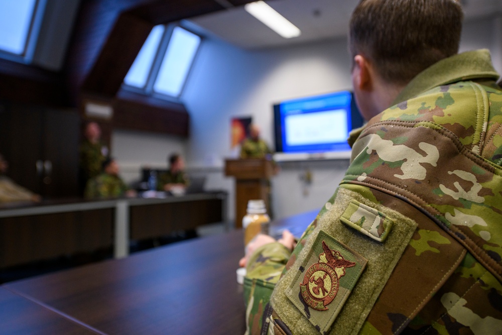 Orange Bull US-Dutch Firefighters exercise on Chièvres Air Base