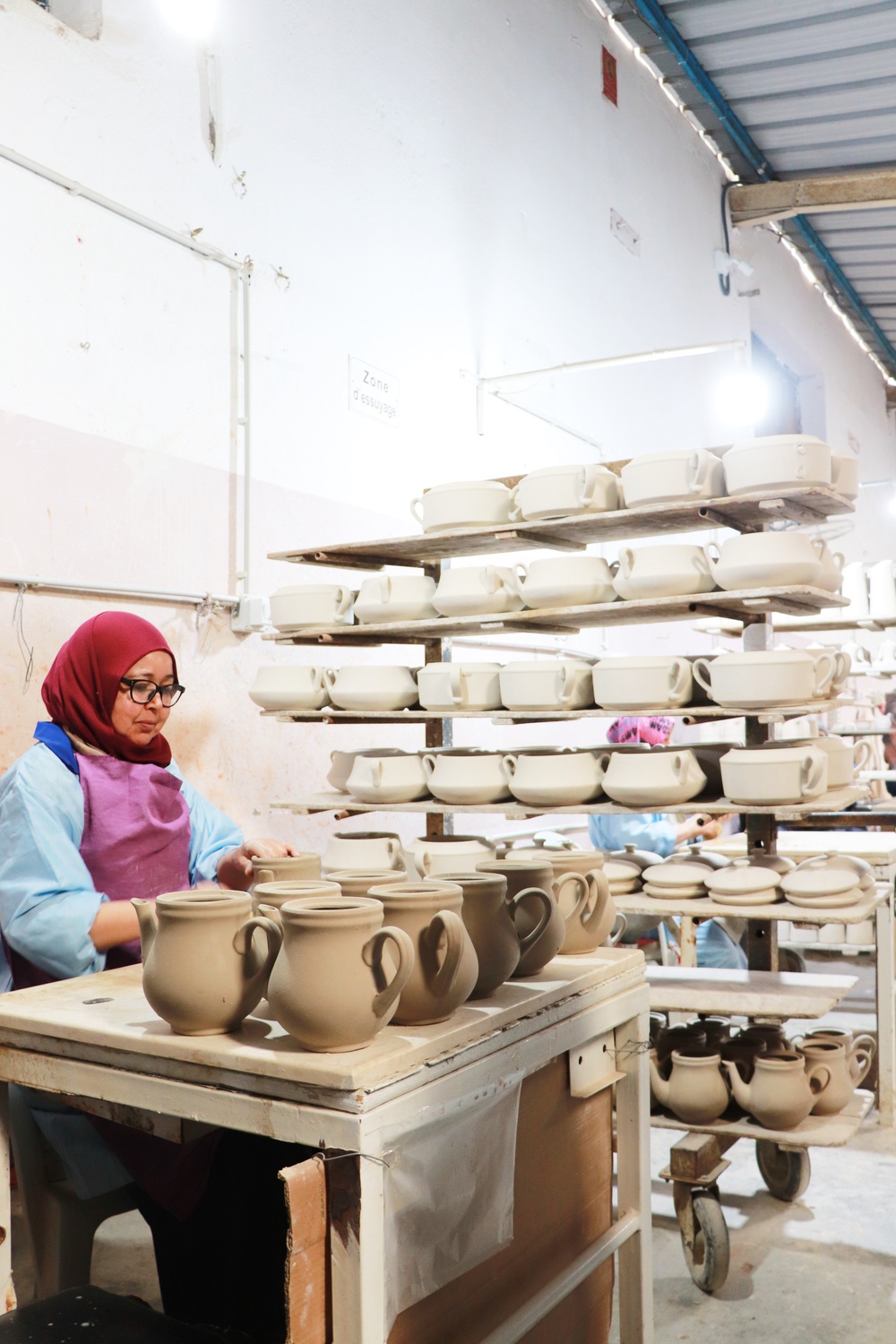 Poterie Slama, a USAID-Funded Handicraft Company in Tunisia, Has Strengthened its Supply Chain and Production Processes