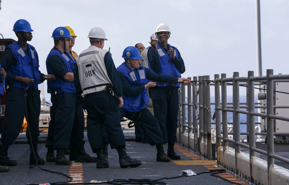 USS Wasp Begins Basic Phase