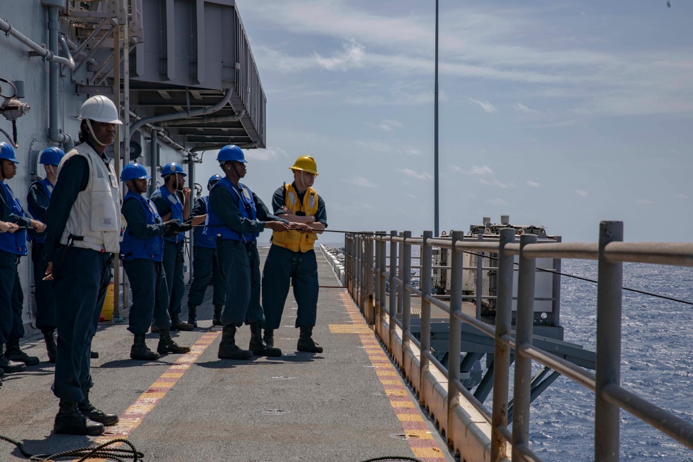 USS Wasp Begins Basic Phase