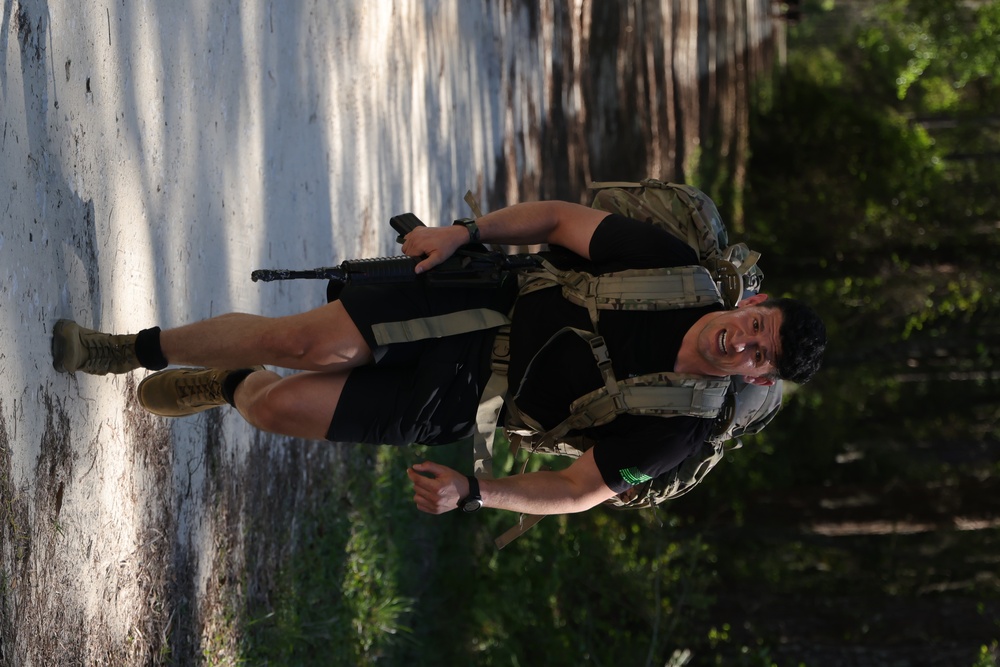 Florida Army National Guard partners with SOCOM Athlete during Hell Day, a challenging, immersive training event