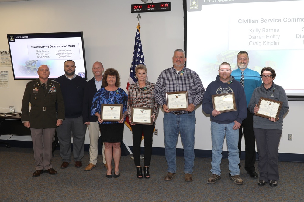 LEAD employees honored during town hall