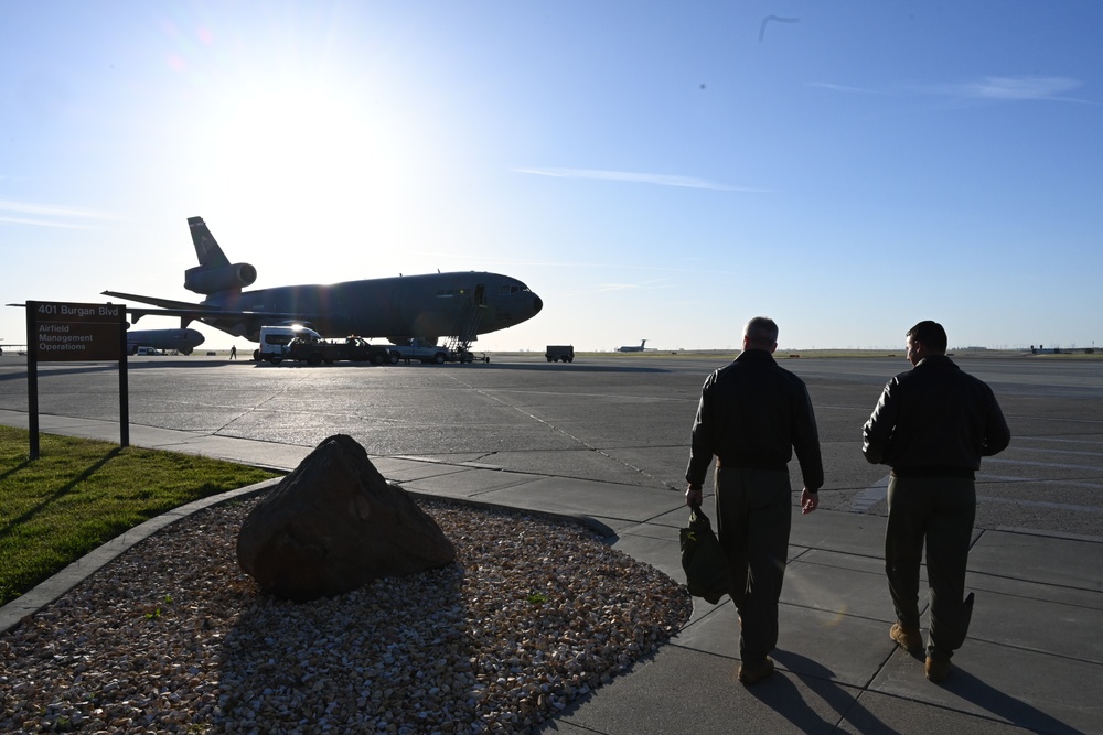 Major General Jackson Final KC-10 Flight