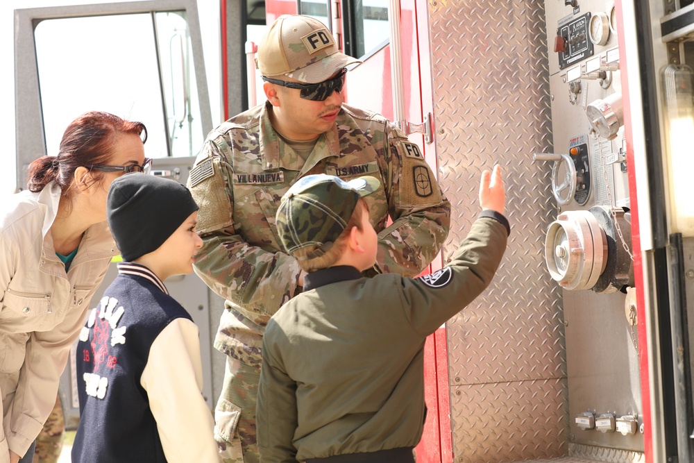 Local Romanian Students Visit MKAB Fire Station