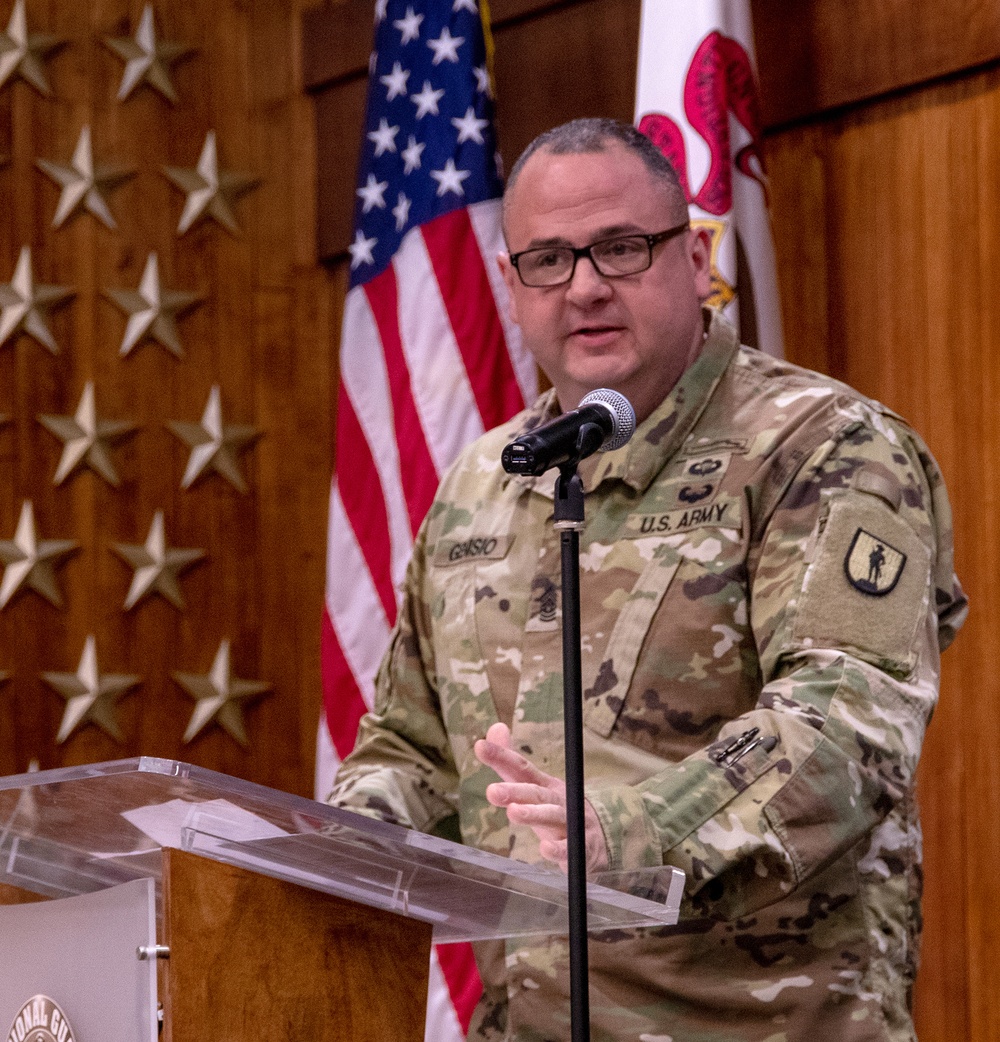 MOLINE-AREA SOLDIER ASSUMES RESPONSIBILITY AS 129TH REGIMENT SENIOR ENLISTED ADVISOR, COMMANDANT OF REGIONAL TRAINING INSTITUTE