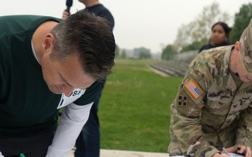 70th ISRW Airmen increase Suicide Awareness through unified walk
