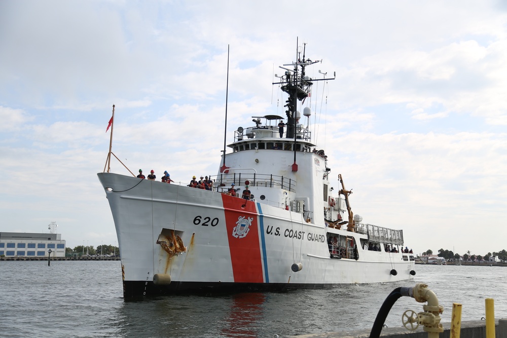 Coast Guard Cutter Resolute returns home after 62 days
