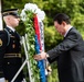 South Korean President Yoon Suk Yeol Participates in an Armed Forces Full Honors Wreath-Laying Ceremony at the Tomb of the Unknown Soldier