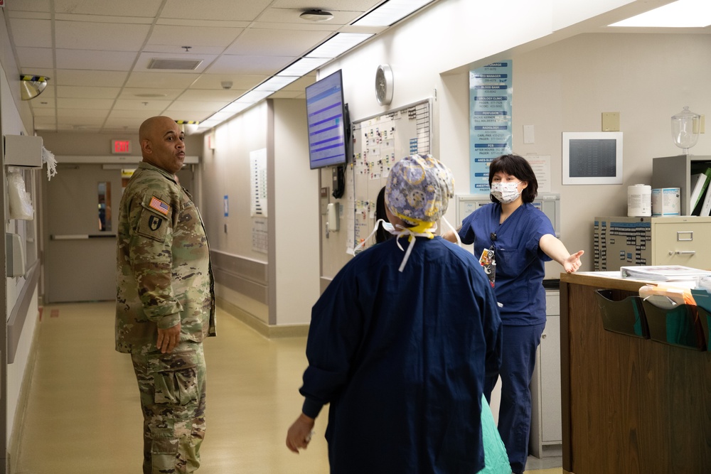 Tripler Army Medical Center Safety Team tests response of OR during a recent Fire Drill