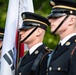 South Korean President Yoon Suk Yeol Participates in an Armed Forces Full Honors Wreath-Laying Ceremony at the Tomb of the Unknown Soldier