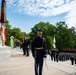 South Korean President Yoon Suk Yeol Participates in an Armed Forces Full Honors Wreath-Laying Ceremony at the Tomb of the Unknown Soldier