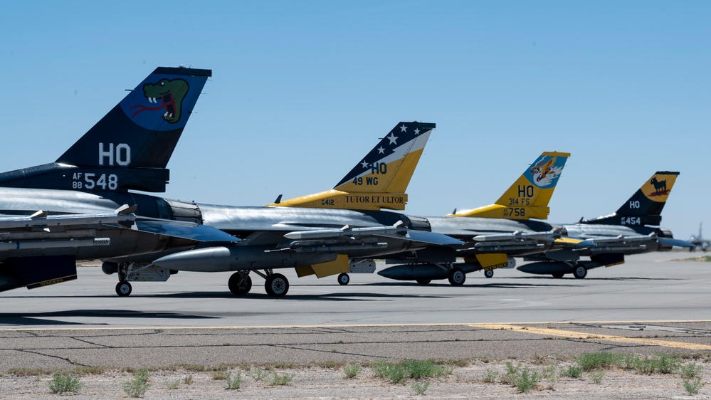 Fightin’ 49ers display aircraft power and capabilities