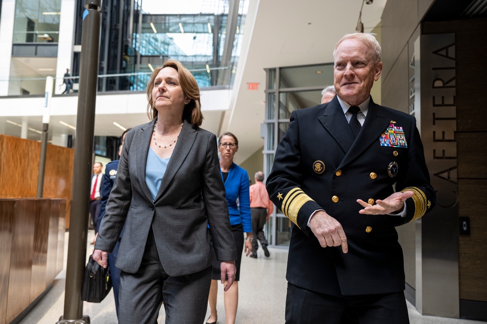 DSD Visits NGA for 41st Annual AFCEA Spring Intelligence Symposium