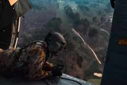 RI National Guard employs aerial firefighting capability for the first time during historic brushfire