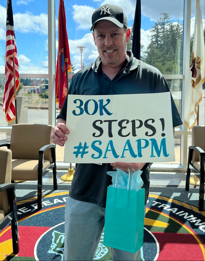 Making Every Step Count for Sexual Assault Awareness Prevention Month